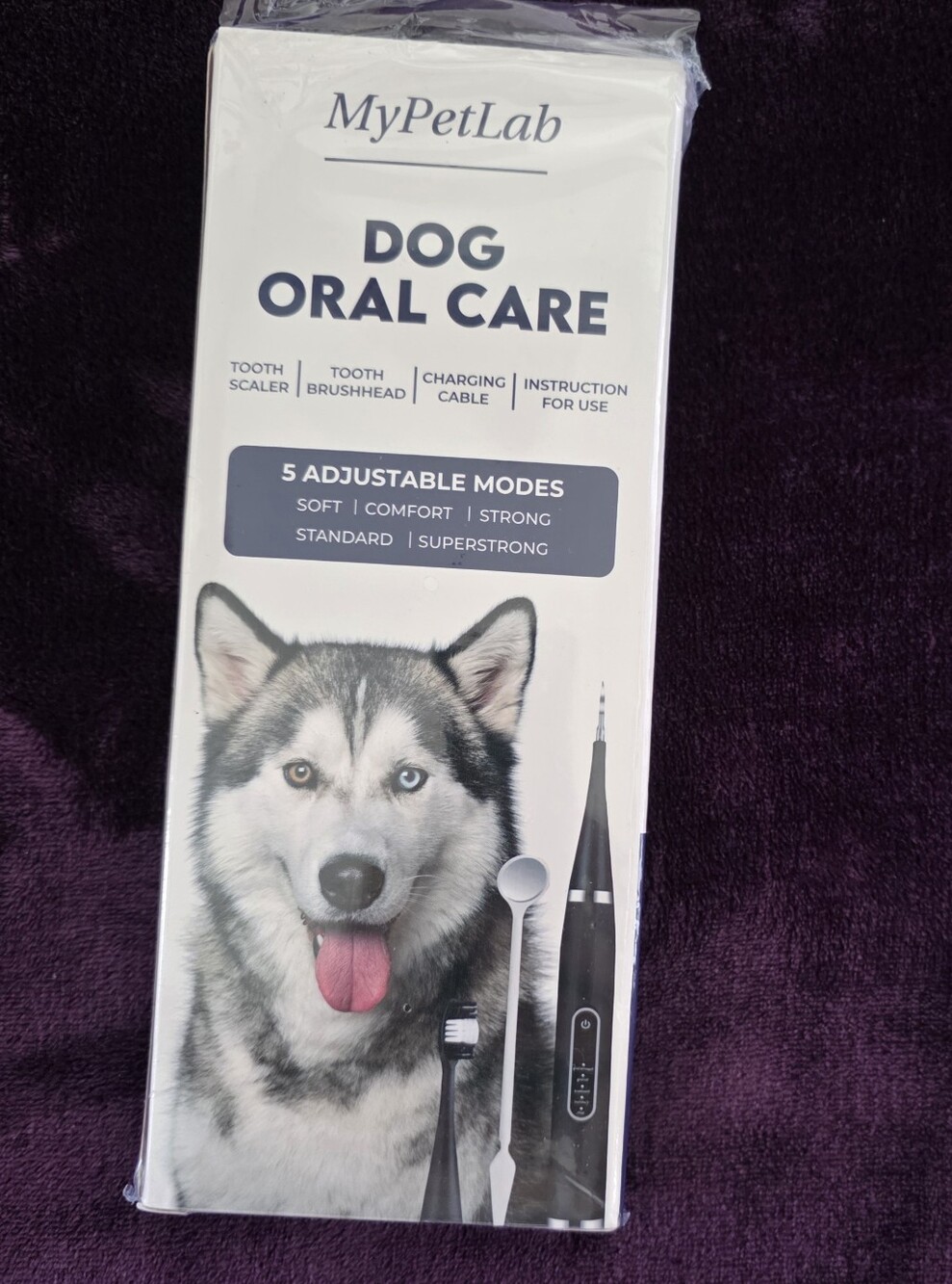 NIB MyPetLab electric dog tooth scaler kit, which Dog Oral Care Tooth Scaler